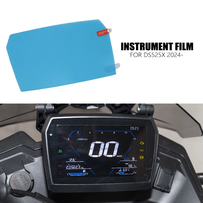 

Подходит для VOGE DS525X, аксессуары для мотоциклов, защитная пленка для инструментов 525DSX 525 DSX 2024- панель приборной панели экрана кластера от царапин
