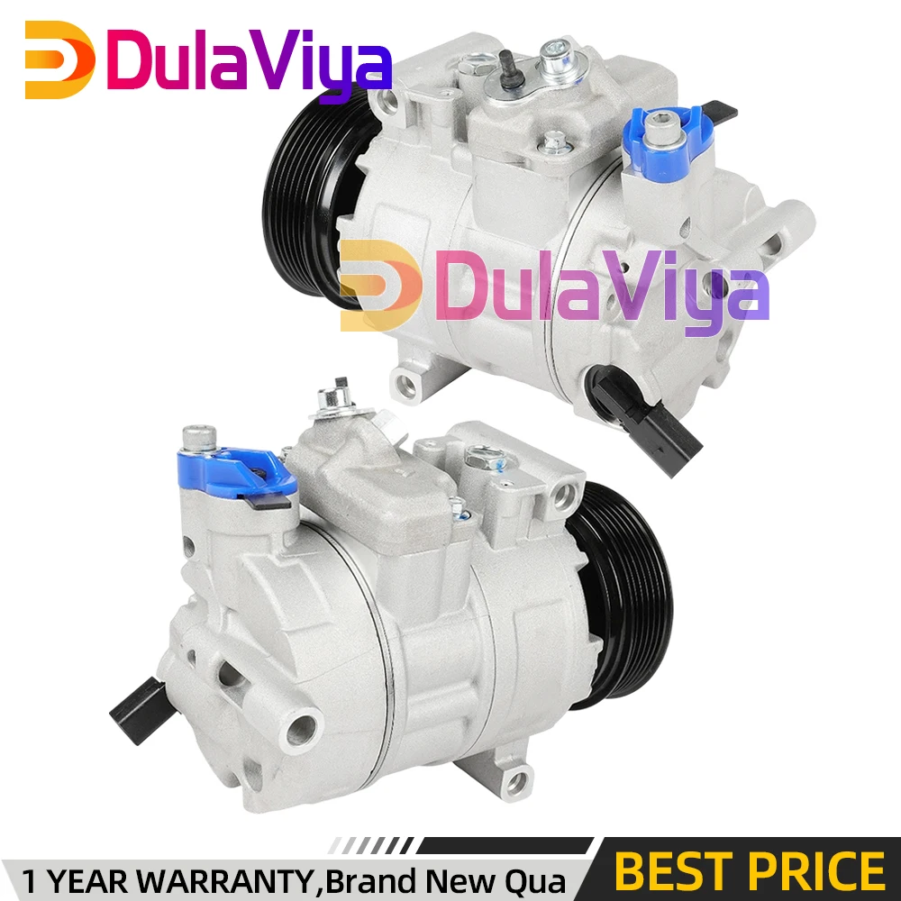 

Auto Air AC Compressor & Clutch For Audi A4 A4 Quattro 1.8L 2.0L 2006 2009 2010 Co 11048jc 97350 Ig350 98350 4G0260805D