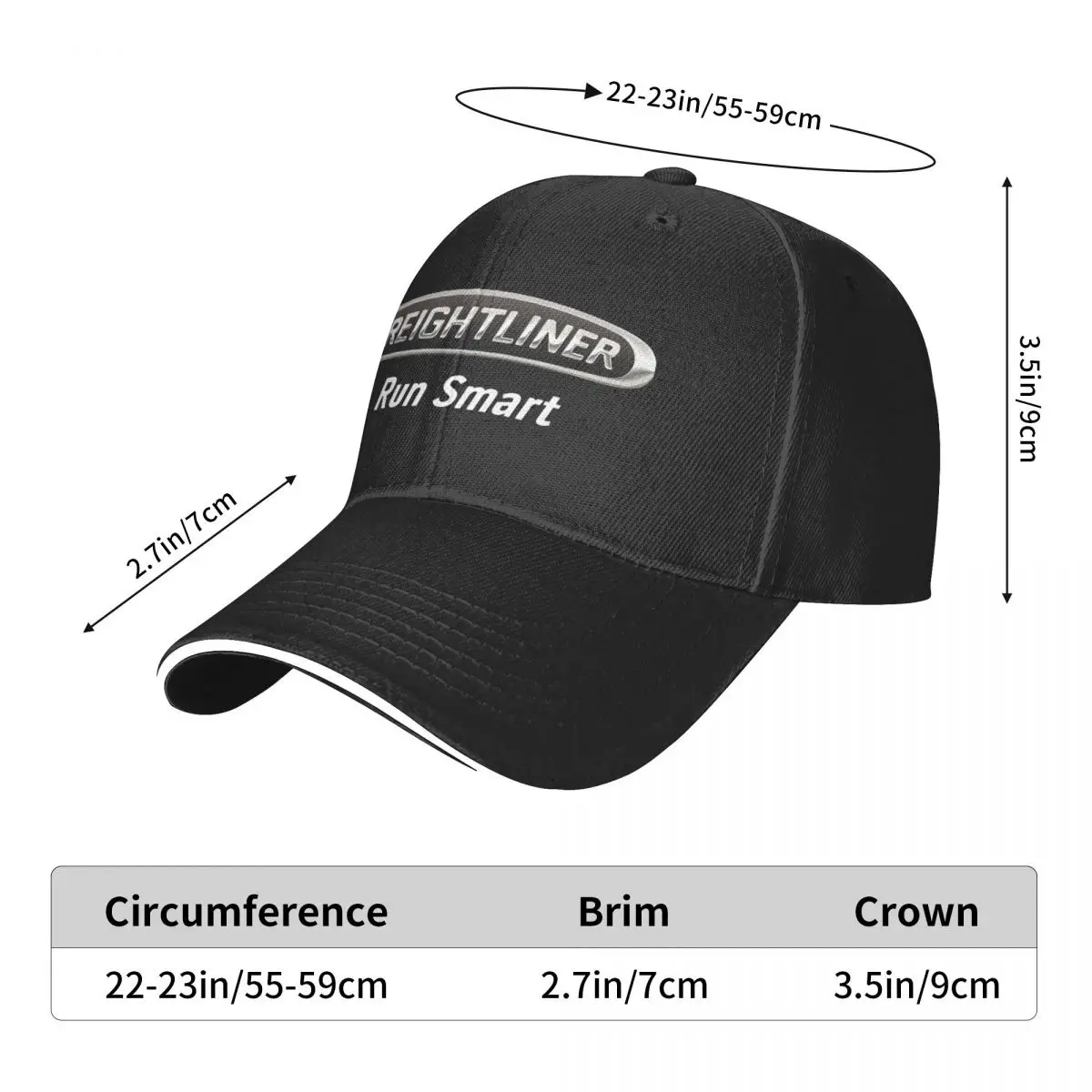 Freightliner ciągnik siodłowy Trucker golfowa czapka z daszkiem mężczyźni kobiety kreskówka czapka typu Snapback chmura czapka z daszkiem czapki