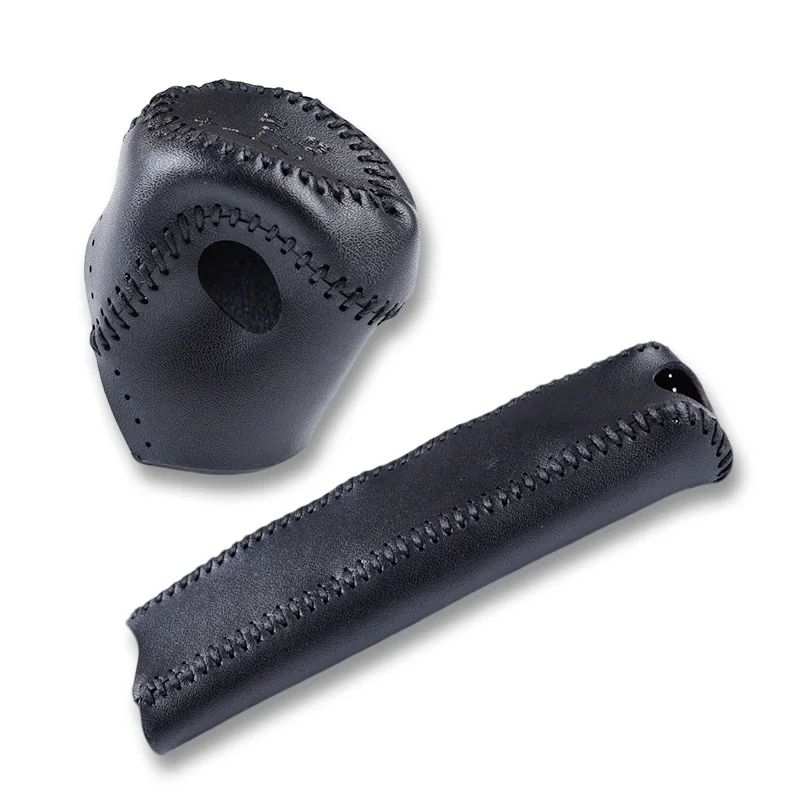 

Car Shift Gear Stick Dust-proof Protector Parking Handbrake Leather Decoration Cover For Smart 451 Fortwo Interior Accessories