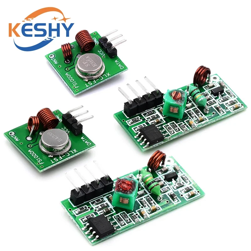 433M 315M Super Regenerative Modul Radio Sender Empfänger 315MHZ/433MHZ Frequenz Sender Empfänger für Arduino