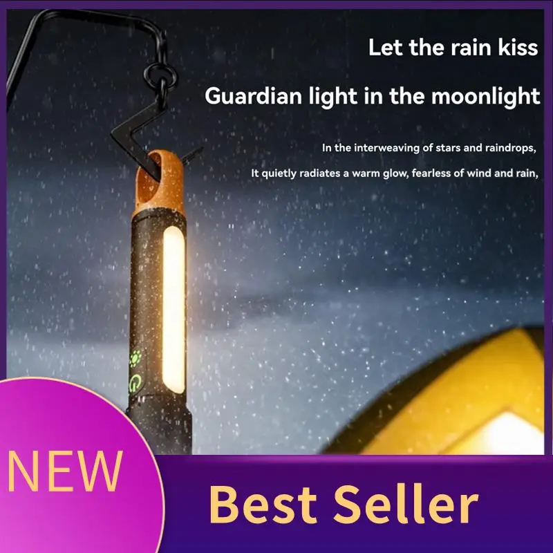 HFES Zoom Фонарик 3500 мАч Батарея Type-C Зарядка с боковым освещением Многофункциональный сильный свет для кемпинга