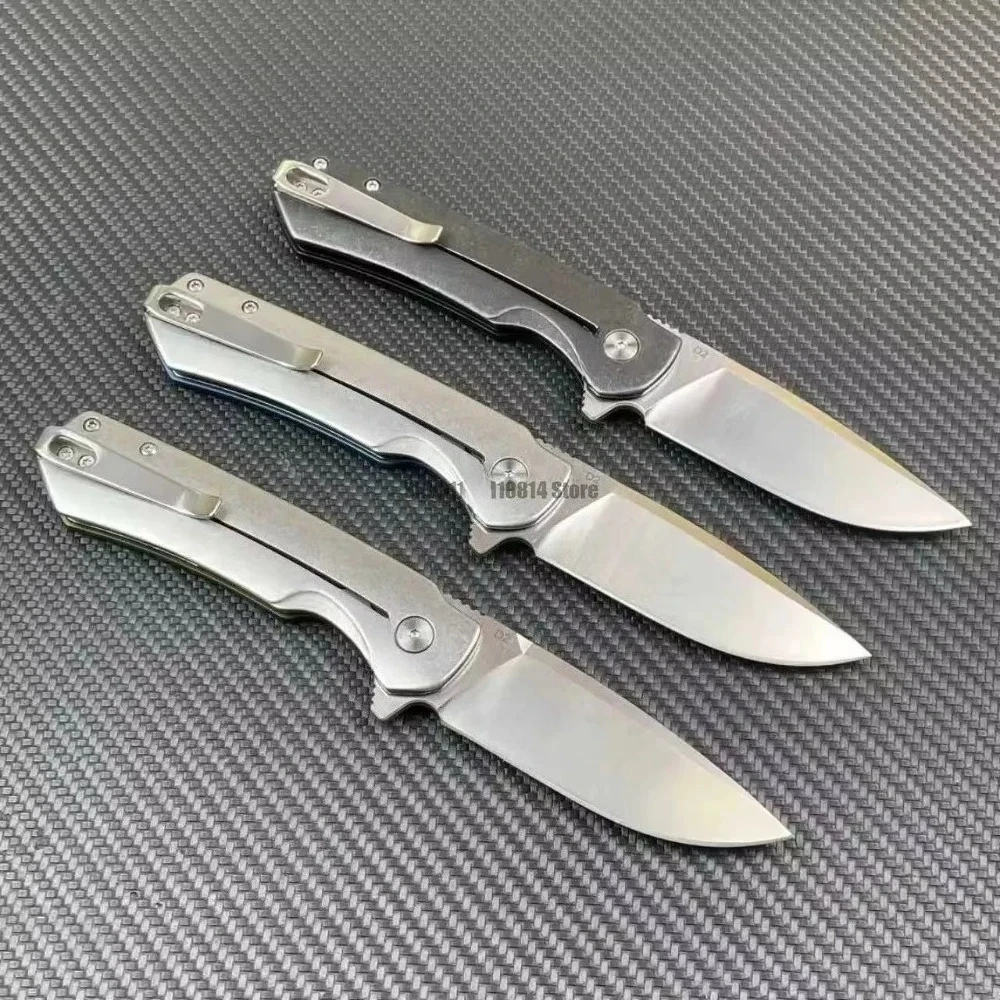 BK 714 D2 الصلب ألياف الكربون عدم الانزلاق مقبض التخييم الصيد سكين جيب متعددة الوظائف EDC بقاء سكين للفرد سكين اليد #2