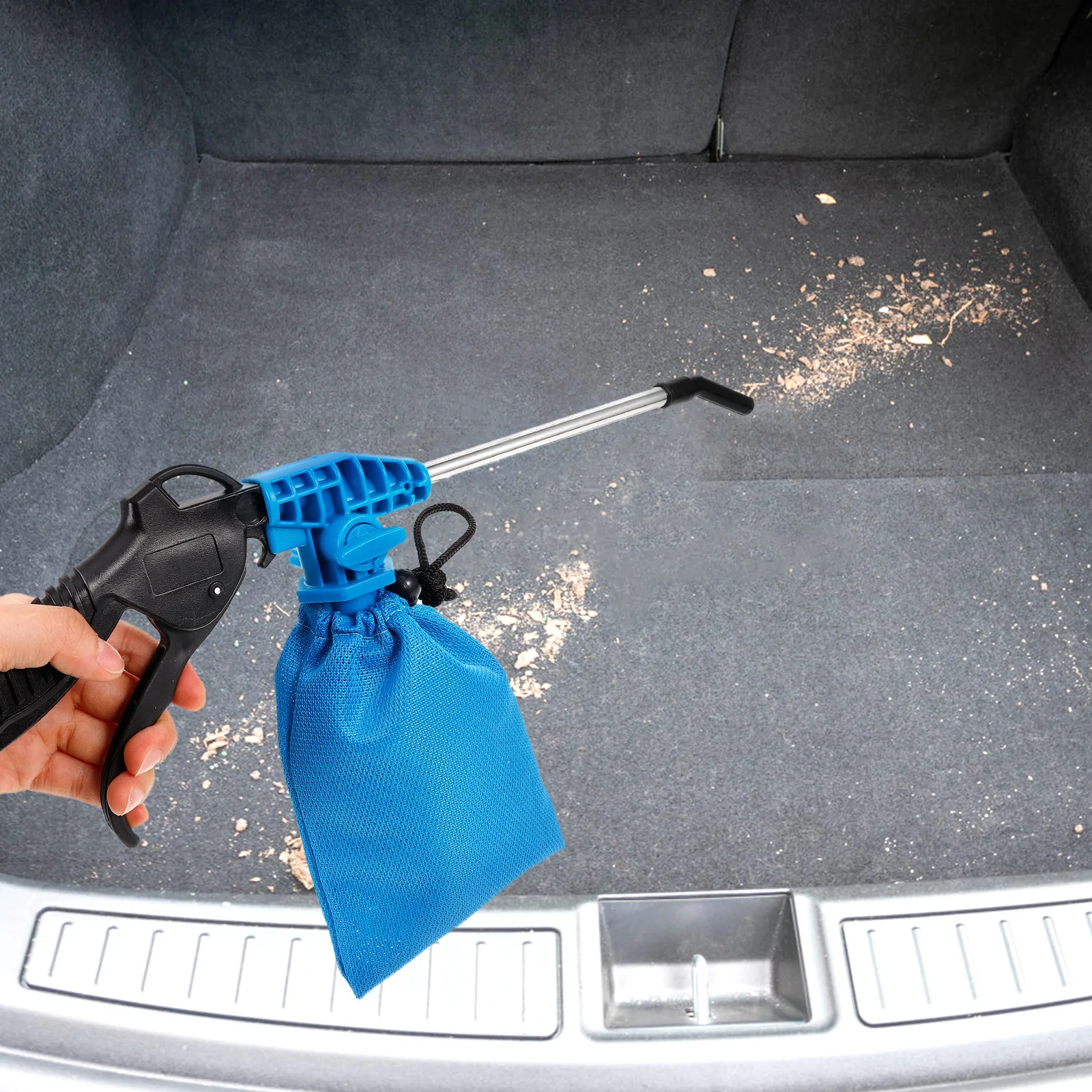 

Vacuum Cleaner Tool Blow Suction Multifunctional Use Sturdy Construction ABS Metal Cloth Ergonomic Handle Air Duster Blower