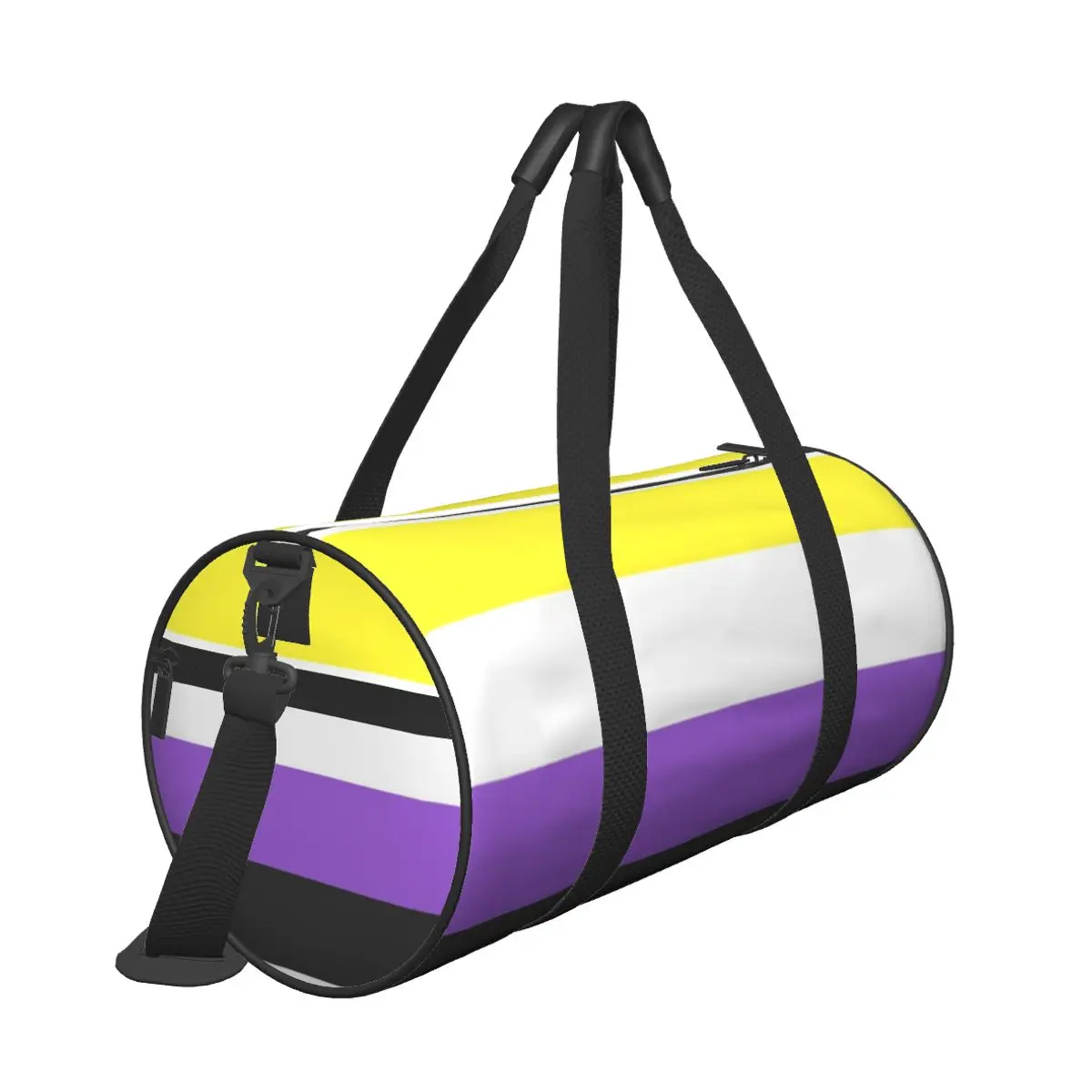 Hot Sale Non-binary Pride Flag Travel bag Outdoor Picnic Travel Fishing Duffel