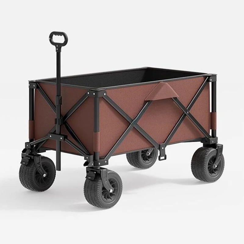 

Camping Carts Gather Outdoor Folding Camp Trailers Stalls Tables Paddles Picnic