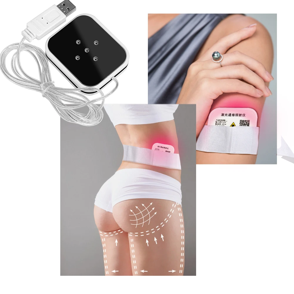 

650nm Portable USB Laser Therapy Board Tinnitus Ear Irradiator Diabete Hypertension Cholesterol LLLT Physiotherapy