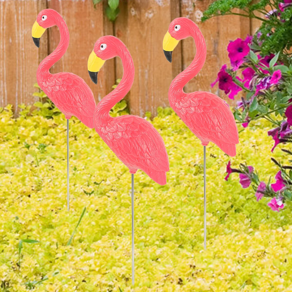 

Simulated Flamingo naments M Size Red Resin Craft Durable Yard Arts Garden Decor Micro L Plant Flamingo Lawn nament