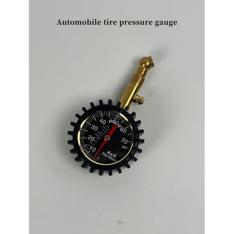 

Automotive Tire Pressure Gauge with Quick Release Valve Mechanical Dial Car