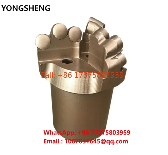 Underground Water Well Drill BIT 3 Wings PDC Cutter Drill Bit  4
