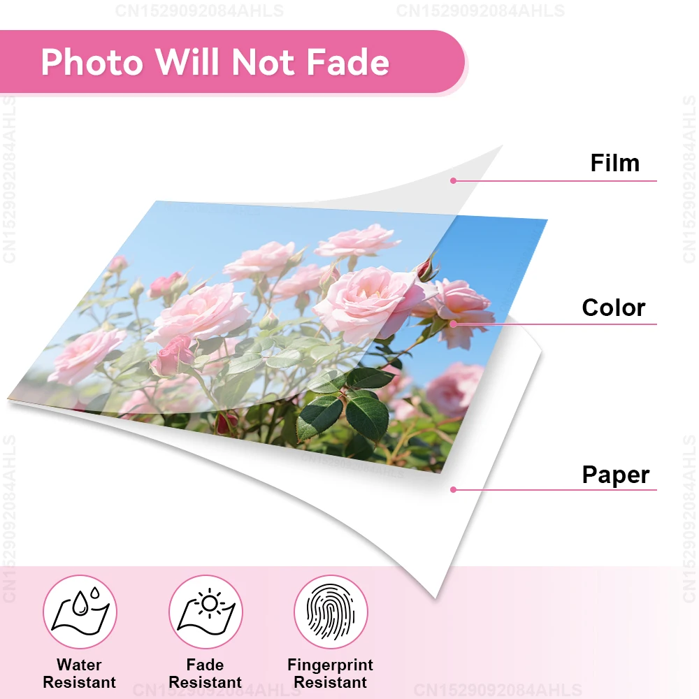 Compatible Canon Selphy CP1300 Paper CP1500 Cartridge KP108IN Photo Paper Printing CP1300 Paper and Ink for Selphy CP1200 CP1000