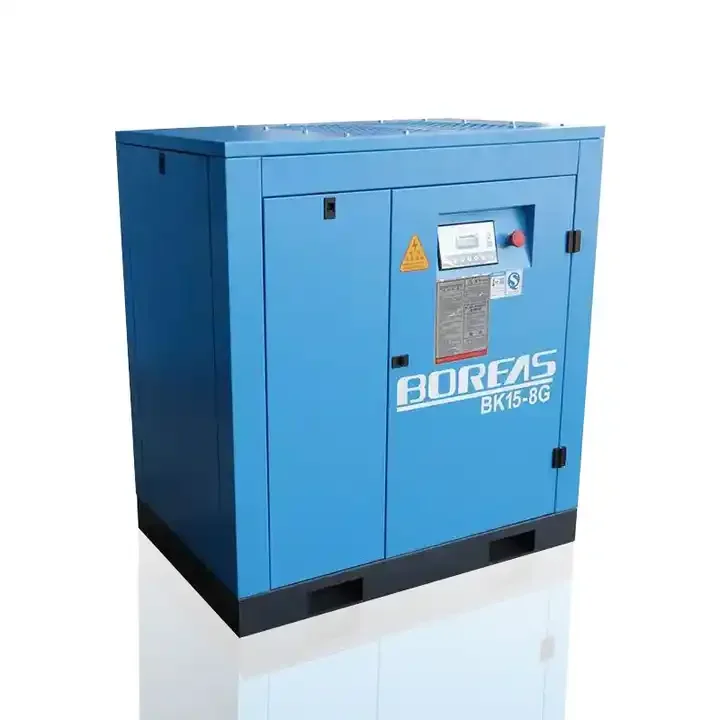 Small Price Kaishan Boreas BK15-8G 15KW Saving Electric Engine Direct Driven Rotary Screw Air Compressor