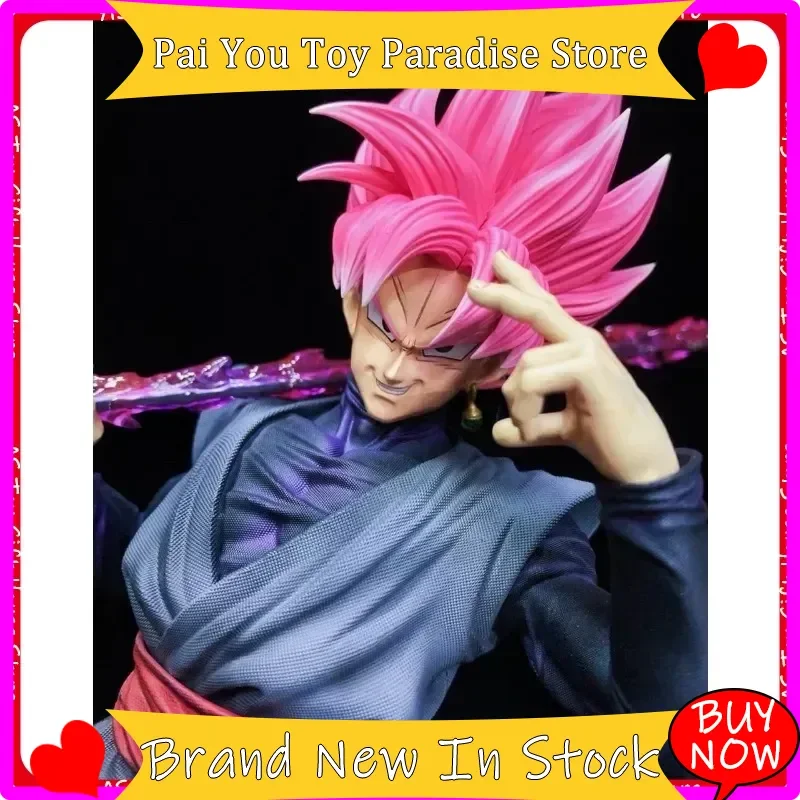 Figura de Anime Dragon Ball 1/6, Nuevo Goku JT Studio Toys, Figura de Zamasu, Estatua Negra de PVC, Decoración, Adorno Coleccionable, Modelo, Regalo de Navidad
