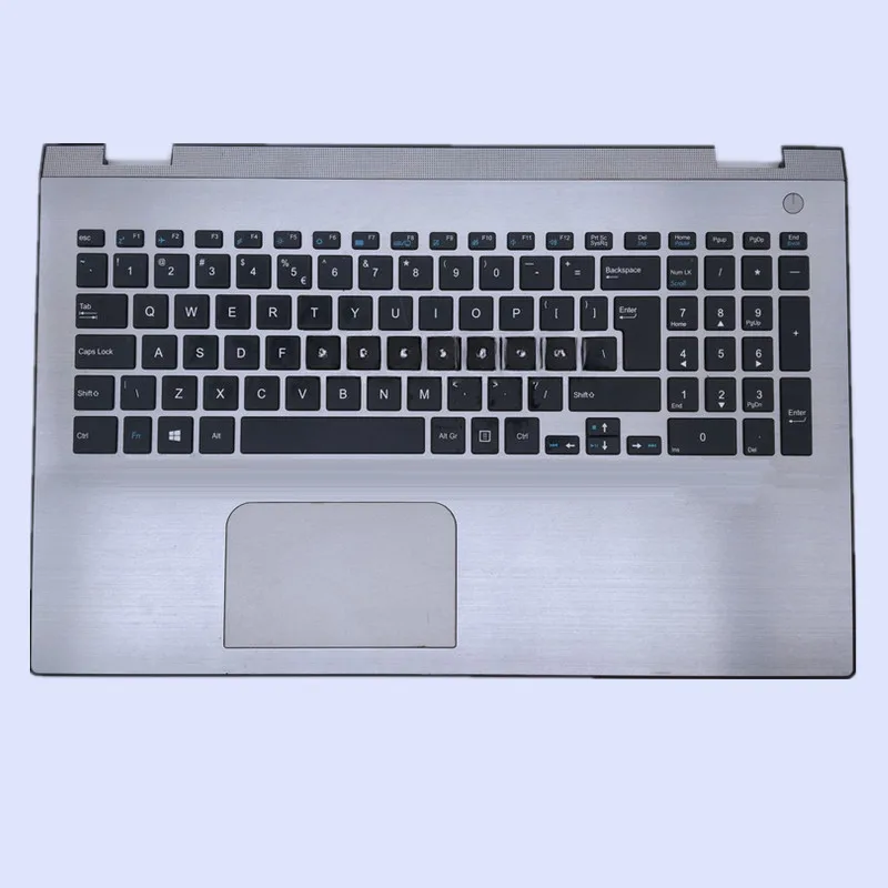 For Maibenben Xiao Mai 5 Laptop Palmrest Upper Cover Keyboard Bezel with US Version Keyboard