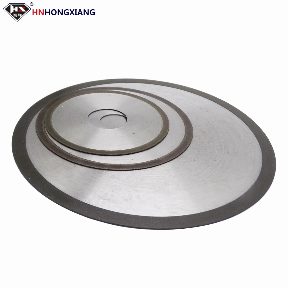 154mm/180mm/200mm 1A1R Resin Diamond Cut Off Wheel For Cutting Tungsten Carbide Steel