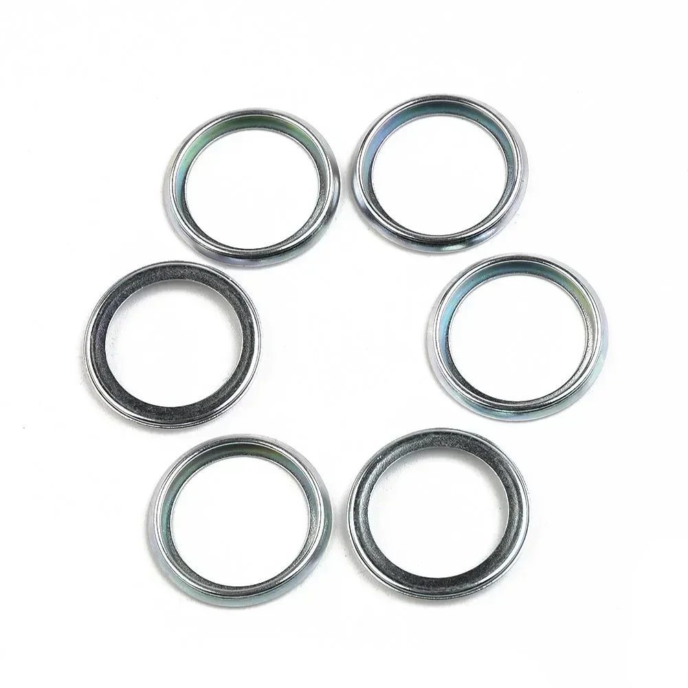 6pcs Oil Drain Plug Crush Washer Gasket Set 16mm 803916010# For Sub-aru- 2011-2018 Auto Replacement Aaccessories