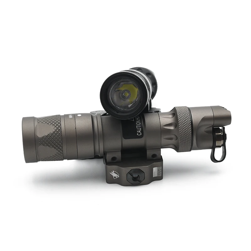 M323V IR Flashlight 500 Lumen White LED Light & IR Infrared Output Hunting Scout Light with Remote Switch and QD Mount
