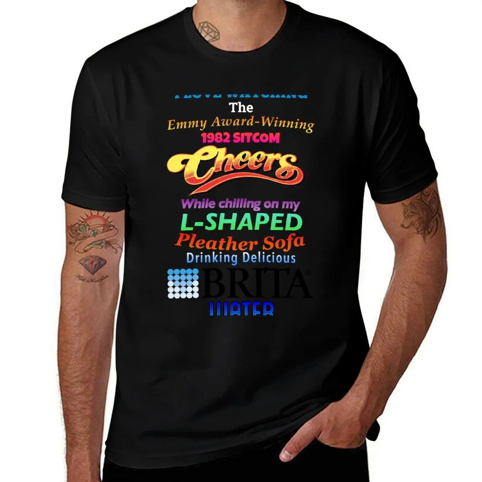 Sitcom from my Pleather Sofa T-Shirt Plus Size Everyday Tee Shirt
