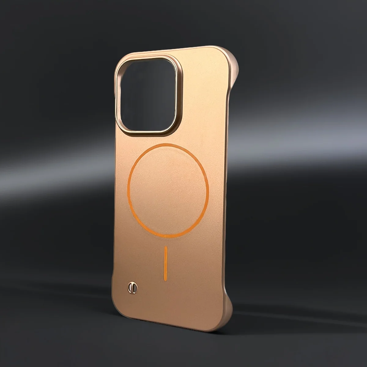 Custodia per telefono con ricarica wireless senza cornice ultrasottile opaca per iPhone 16 15 14 Plus 13 12 11 Pro Max Cover rigida antipolvere anticaduta