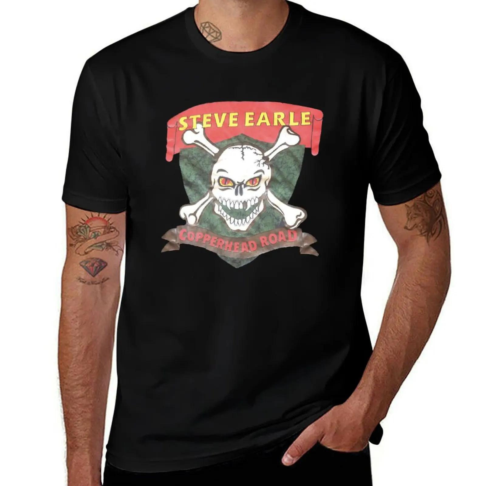 Steve Earle Copperhead Toad T-Shirt kawaii clothes oversized t shirt tees compression shirt men