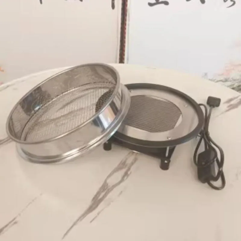 Electric Coffee Bean Cooling Tray AC 220V Large Airflow Roasted Coffee Cooler Efficient Bean Chiller for Espresso Machines
