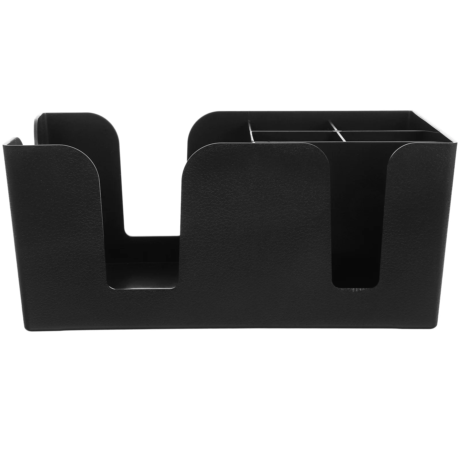 

Coffee Station Organizer 3-Tier Paper Cup Holder Countertop Multi-Compartment Cup Storage Box For Home Use