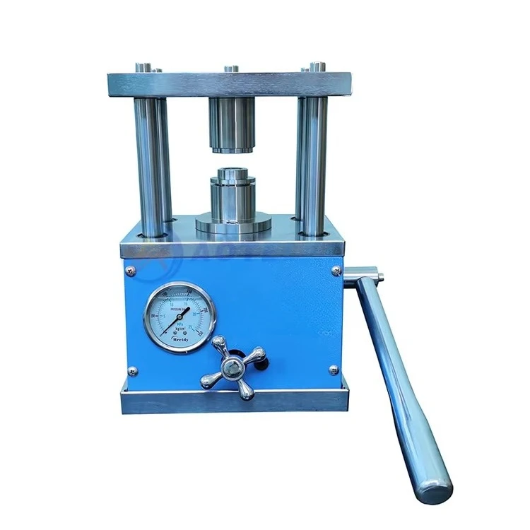 

Лидер продаж, лабораторная ручная машина для обжима монетных элементов для запечатывания корпусов CR2032 CR2025 CR2016