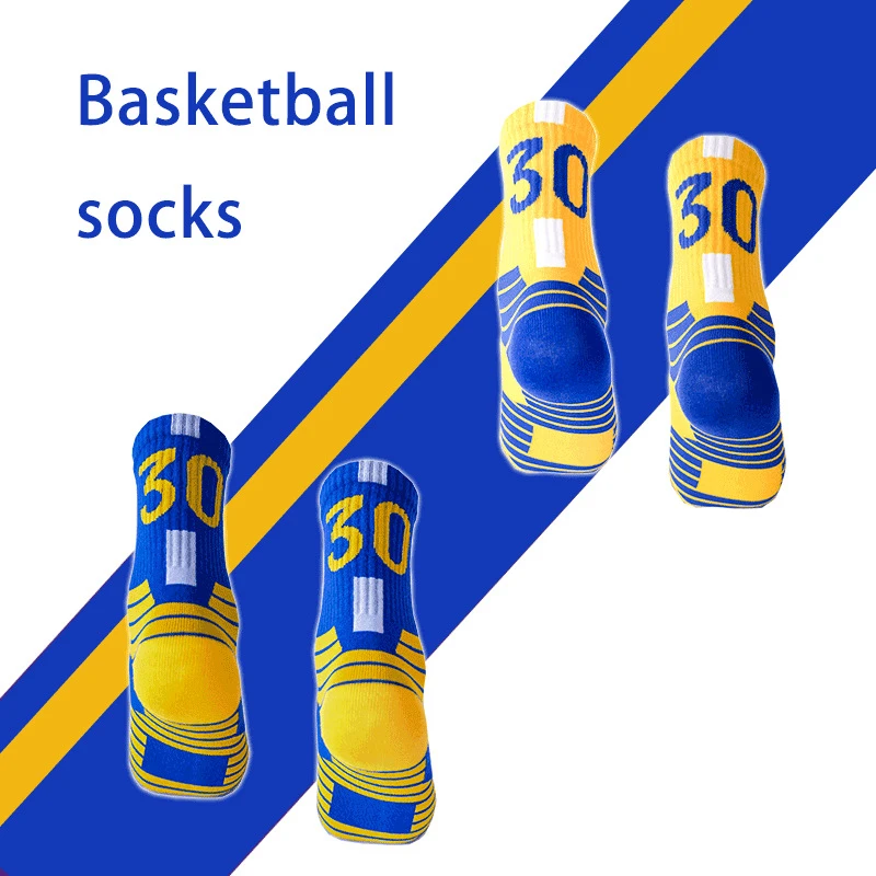 Super Socks HOT SELL Professional Basketball Star Sports Elite Thick Sports Running Cycling Socks Non-slip Towel Bottom Socks