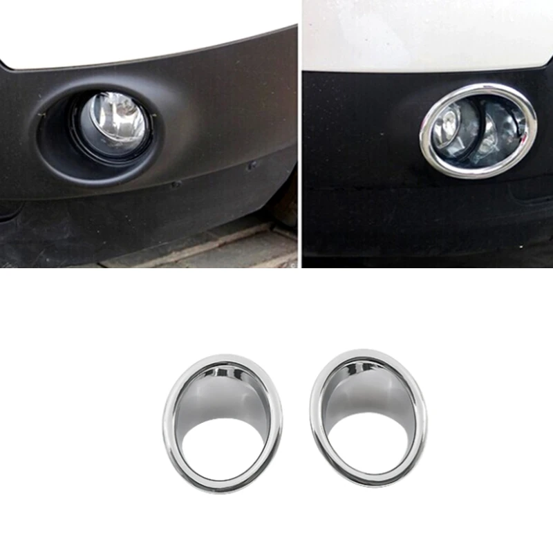 

Car Accessories for Ford Explorer 2011 2012 2013 2014 ABS Chrome Front Rear Fog Light Lamp Bezel Garnish Cover Trim