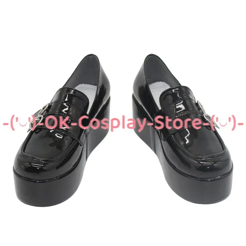 [Customized] Sakamata Chloe Cosplay Shoes Vtuber Anime Roleplay Prop Halloween Carnival Party PU Leather Boots