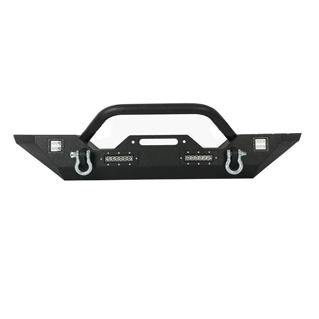 

Steel Bull Bar Guard Nudge Bar OEM Powder Coated Front&Rear Bumper For Wrangle JK JL 4x4 Offroad