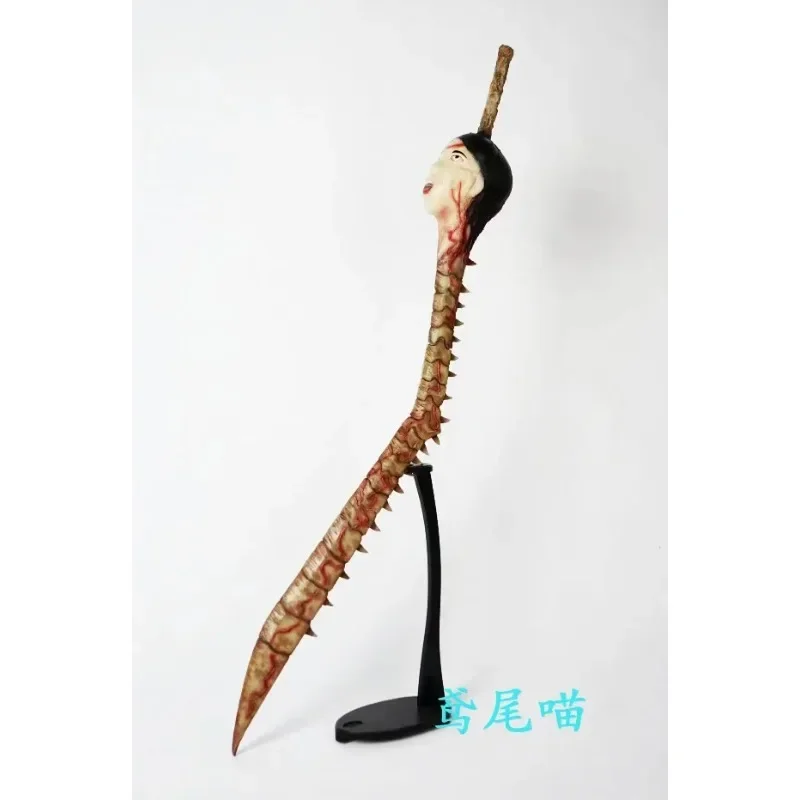 Anime Chainsaw Man Mitaka Asa Cosplay  Props Middle Spinal Cord Sword Halloween Party Stage Performance Accessories