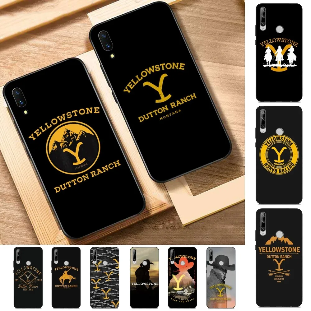 TV Series Y-Yellowstone Phone Case For Huawei Y9 6 7 5 Prime Enjoy 7s 7 8 Plus 7a 9e 9plus 8E Lite Psmart Shell
