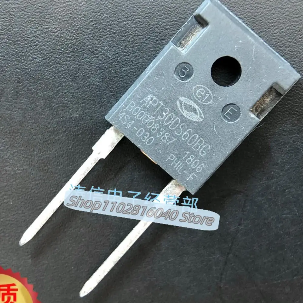 10PCS/Lot APT30DS60BG  TO-247  600V 20A Best Quality Imported Original