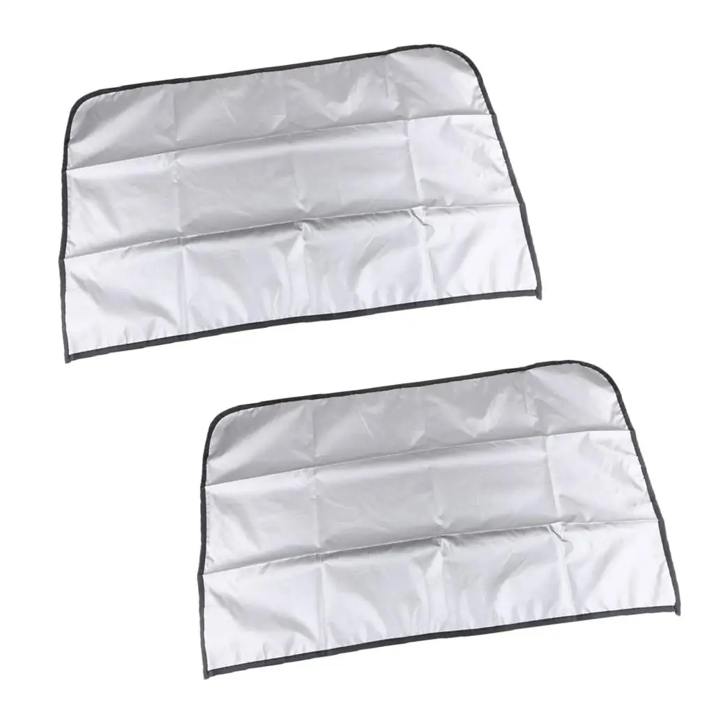 80x50cm Universal Double Side Sun Protective Curtains for Car