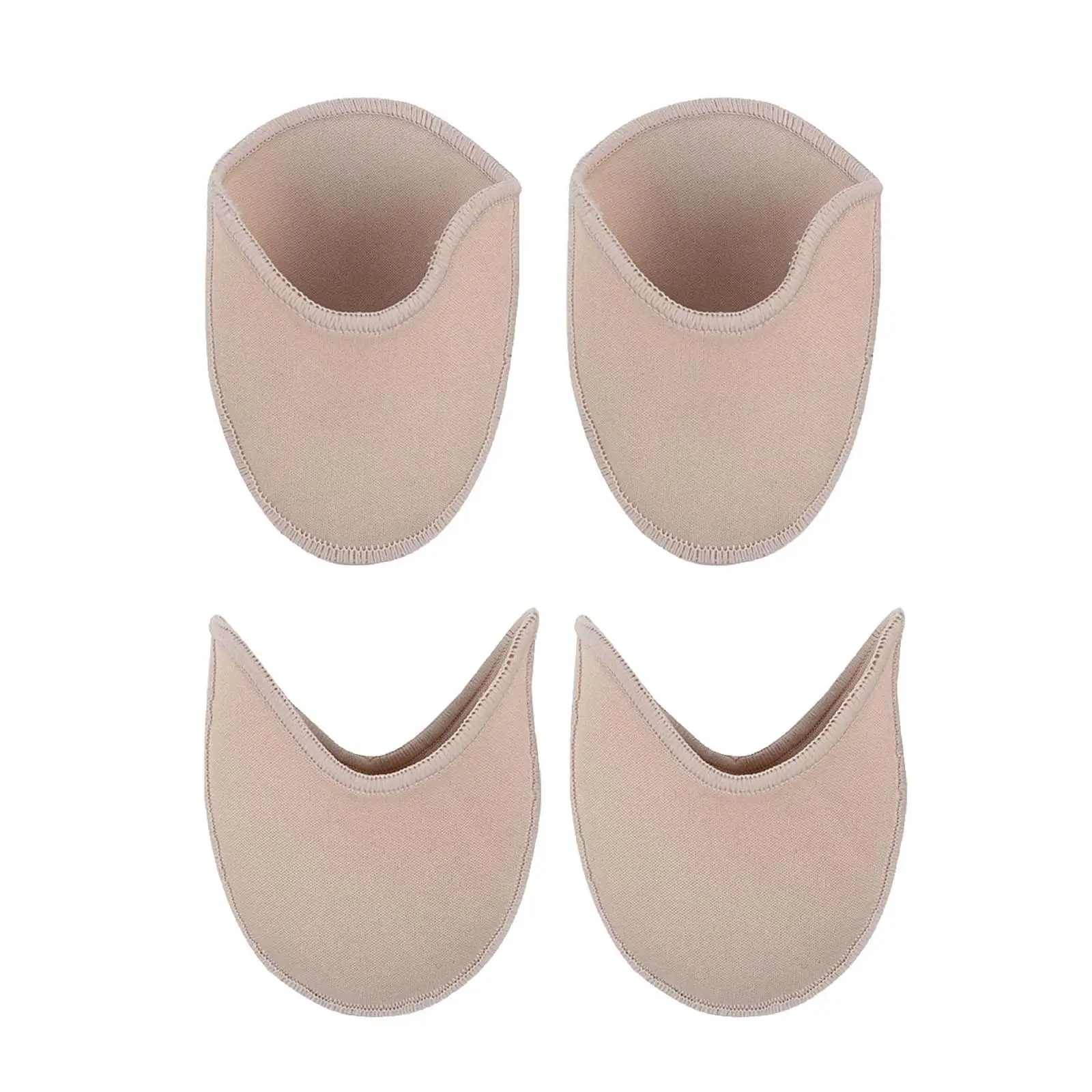 1 Pair Ballet Toe Pouches Toe Covers Toe Wrapped Protector Anti Slip Cushion