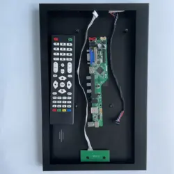 Aluminum alloy metal case panel back cover box 14 15.6 16 inch for USB VGA TV HDMI-compatible Controller board and Screen LED