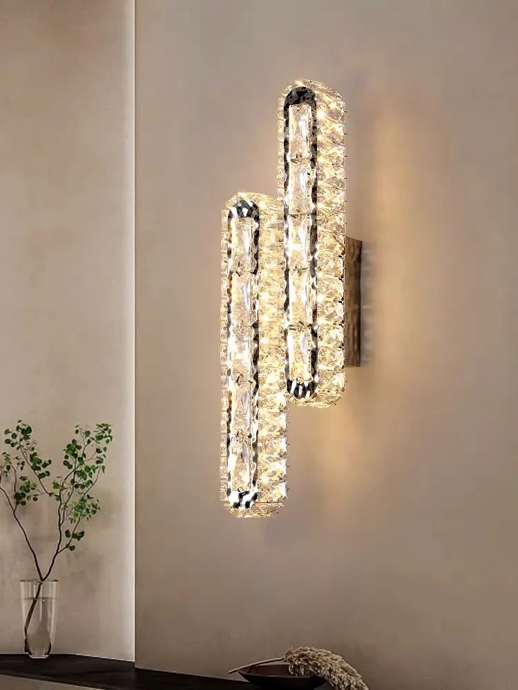 Modern Ceiling Chandelier Lights K9 Crystal Lamps For Living Dining Room Kitchen Bedroom Led Dimmable Lustre Home Decor Lighting