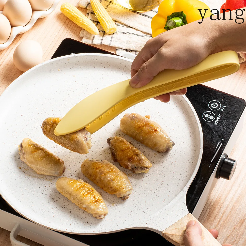 LMM all-inclusive silicone food clip, high temperature resistant leaf grain food clip