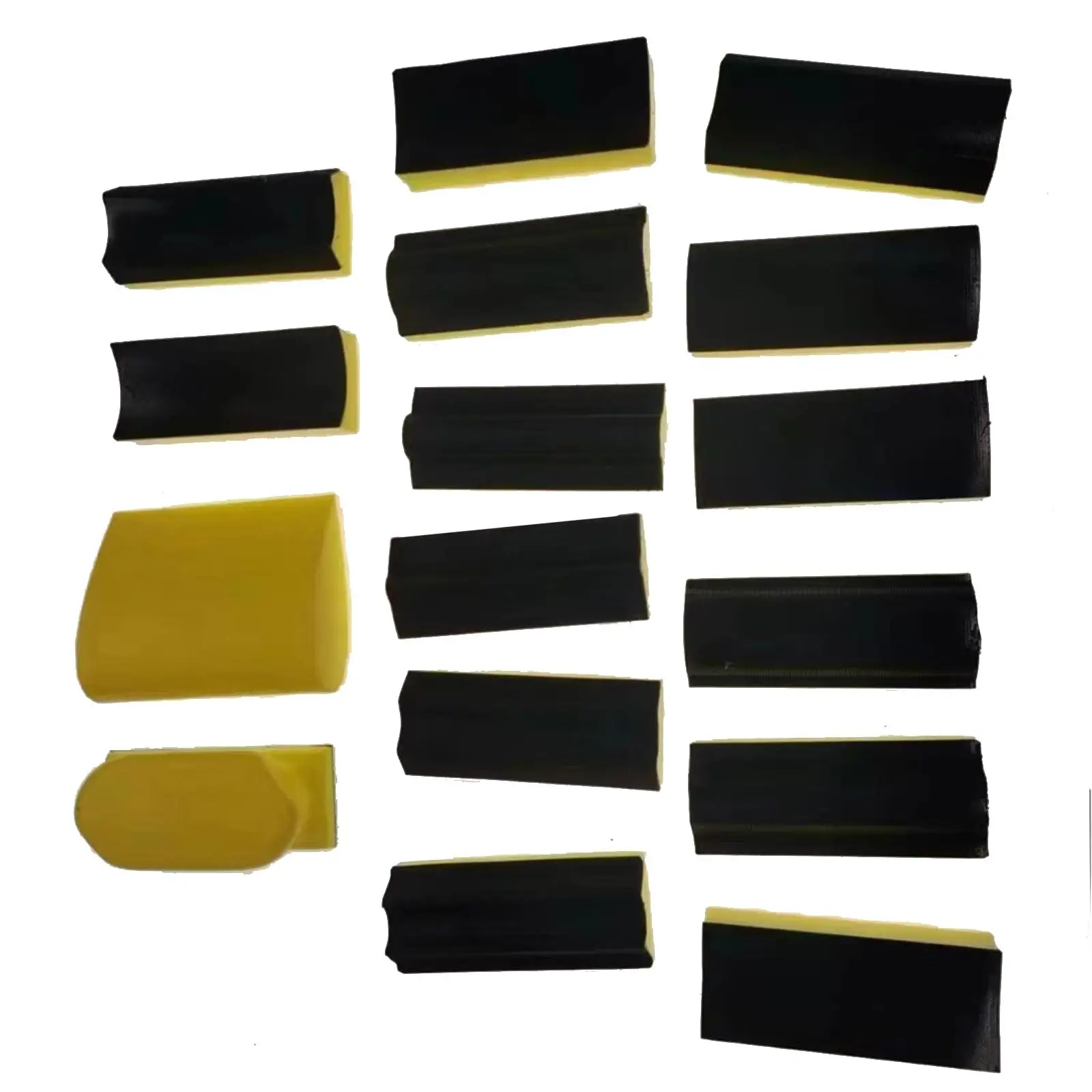 Hand Lixar Block Set, Lixar Pad Kit para Carpintaria, Home Arts, 16pcs