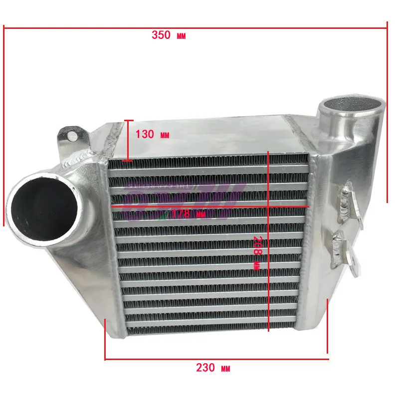 BOLT-ON Side Mount Intercooler  for V W 02-05 JETT A Golf GT I MK4 1.8t Turbo kit