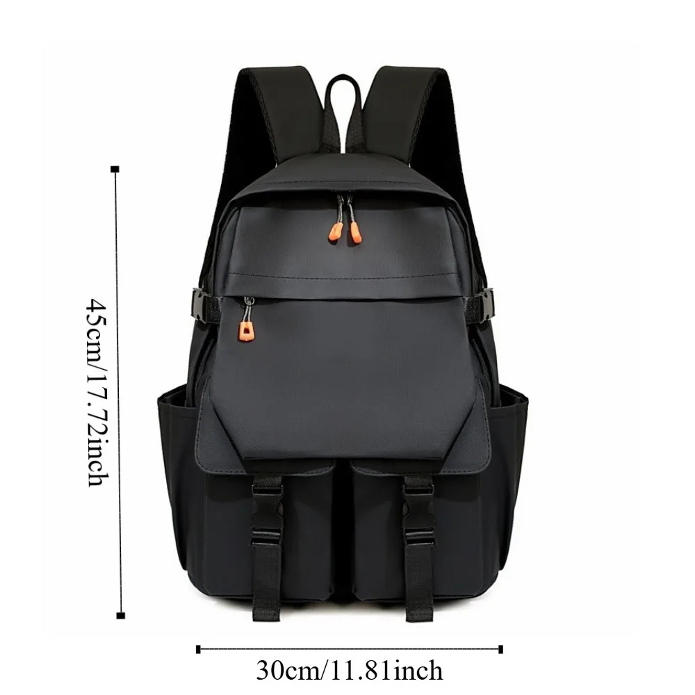 Large Capacity Men's Large Backpacks Wear-resistant Waterproof Travel Knapsack Multi-pockets Streetwear Laptop Bag Outdoor