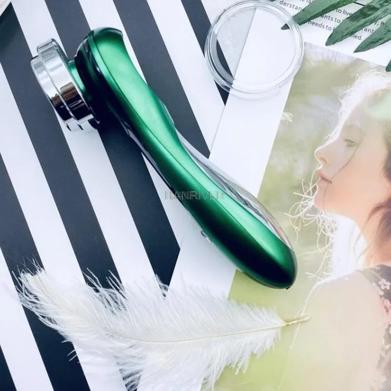 Schoonheidsinstrument Gezichtslift Warmte Rood Blauw Licht Gezichtsreiniger Diepe reiniging Huidverzorgingsapparaat voor thuis Gezichtsmassager