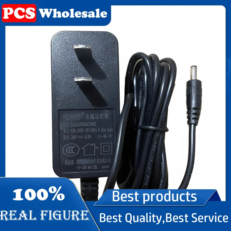 

Original 26V0.8A small head 3.5mm interface power adapter charger power cord OLD260080ACN4DC charger