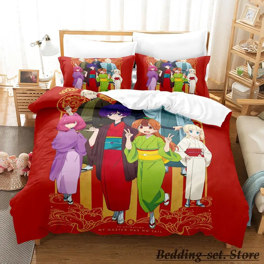 

My Master Has No Tail Bedding Set Single Twin Full Queen King Size Bed Set Aldult Kid Bedroom Duvetcover Set Anime parure de lit