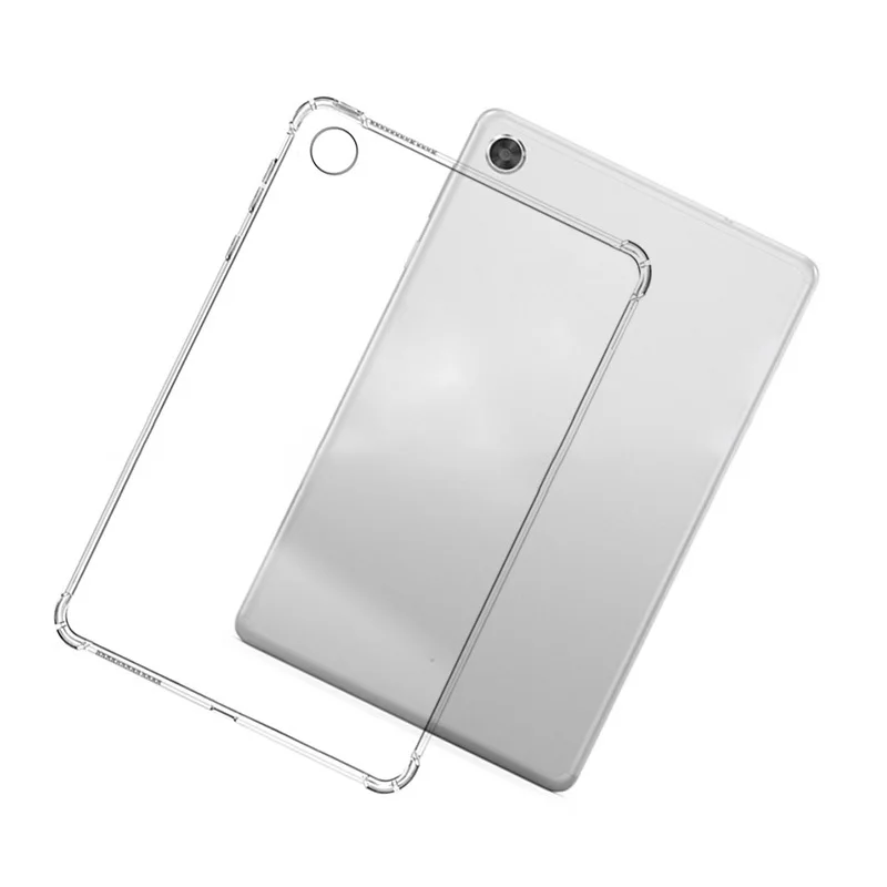 Transparent Case For Lenovo Tab M8 4th 2023 TB-300FU 8 inch Soft TPU Shell Anti-Shock Anti-Scratch Case