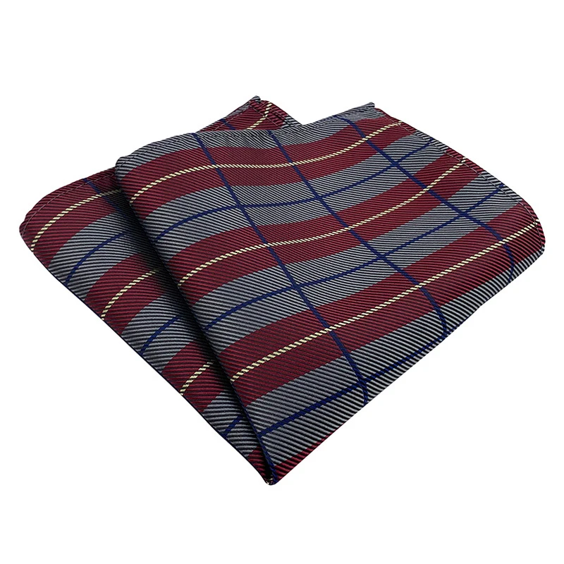 الرجال دعوى جيب منشفة فستان الصدر منشفة الرجعية دعوى الأزهار نقطة منقوشة نمط مربع وشاح الزفاف منديل 25*25 سنتيمتر المنديل #3