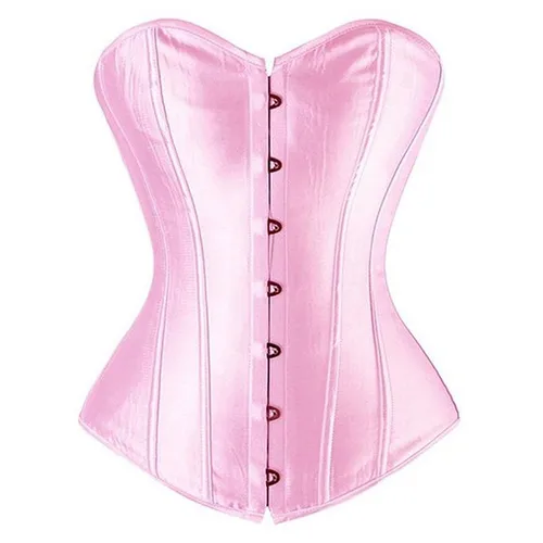 Imagen 2 del producto Sapubonva-corsé por encima del busto de talla grande, corsés y corpiño sexys, Tops rojo, negro, rosa, morado, blanco, lencería gótica para mujer