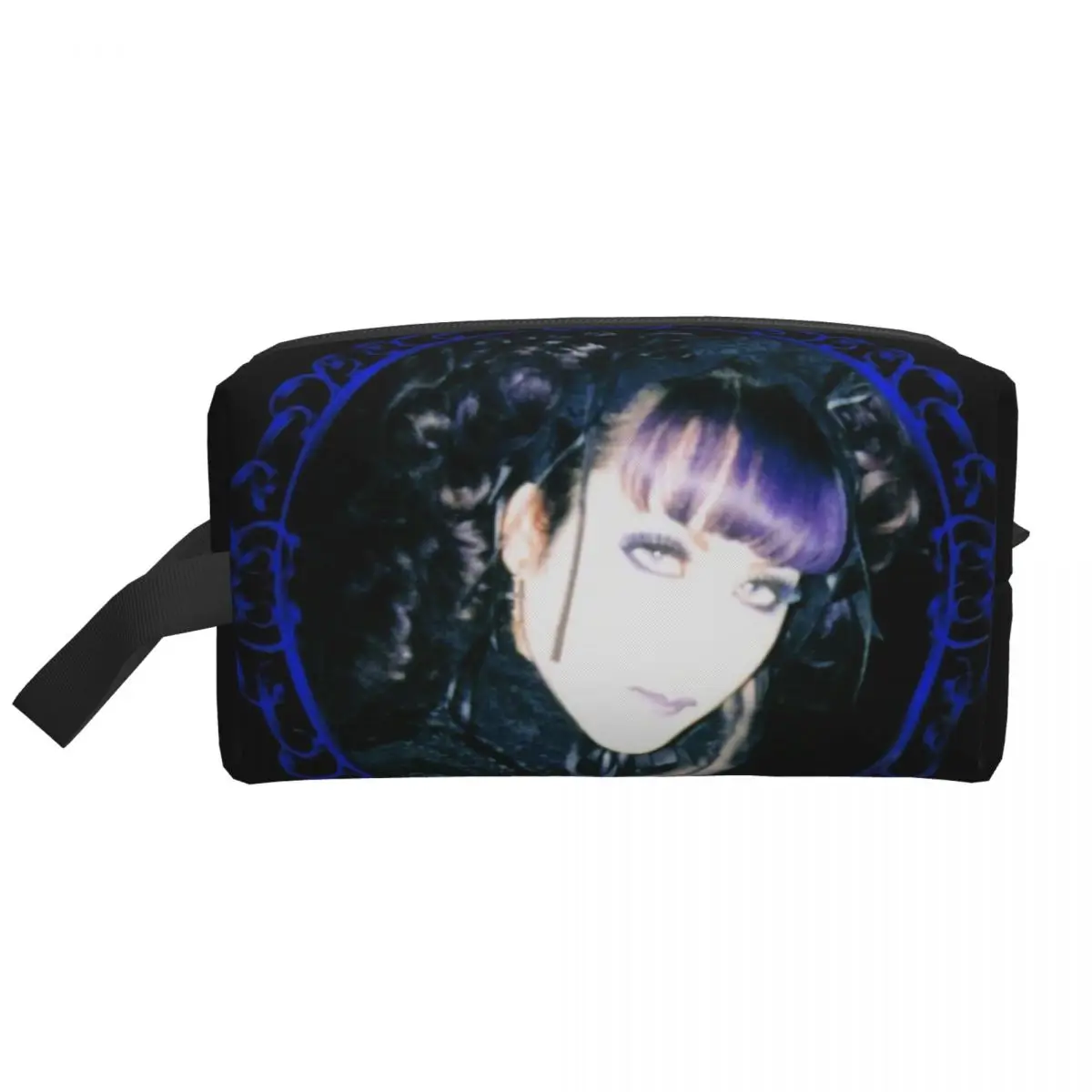 Malice Mizer Mana Sama Moi Meme Moitie Cosmetic Bag Women Cute Big Capacity Makeup Case Beauty Storage Toiletry Bags