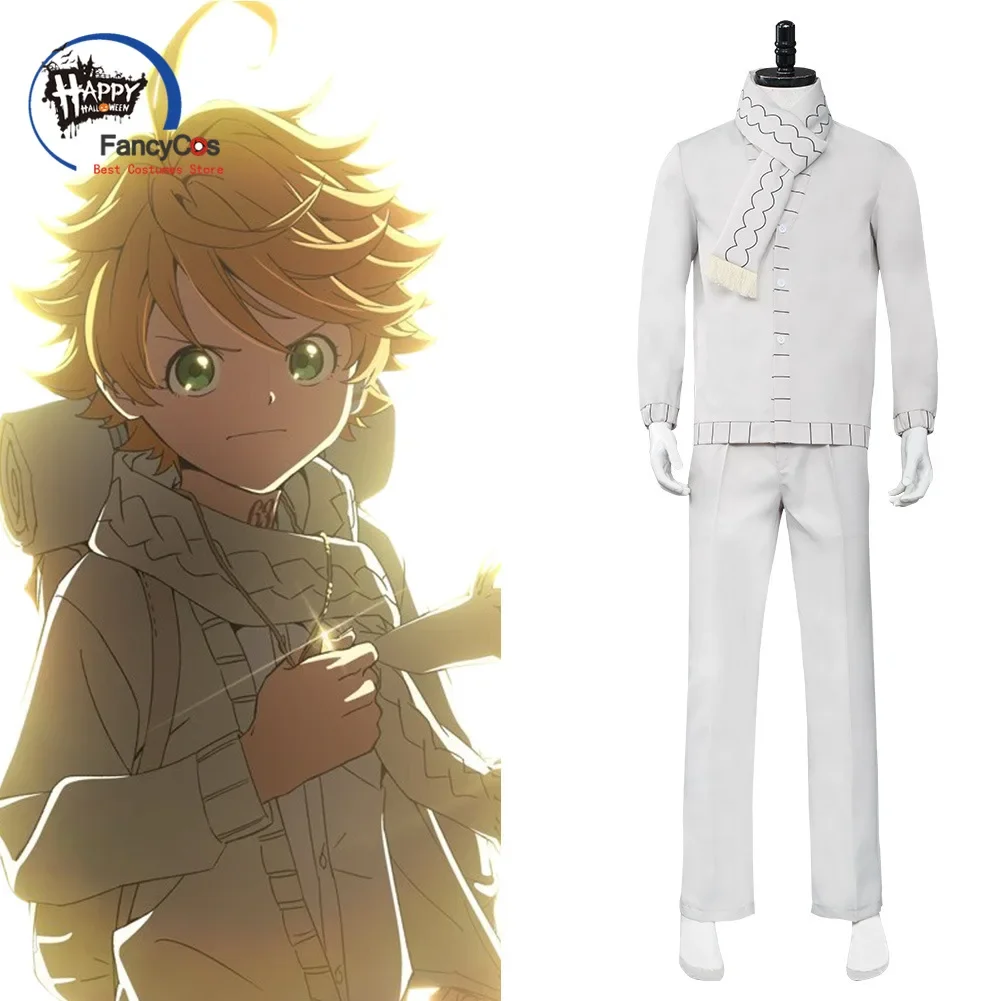 

The Promised Neverland Cosplay Emma Ray Norman Uniform Costume Japanese AnimeHalloween Carnival Halloween Costume for Kids